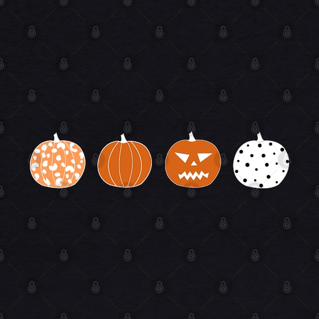 Pumpkins leopard and dots details by GULSENGUNEL